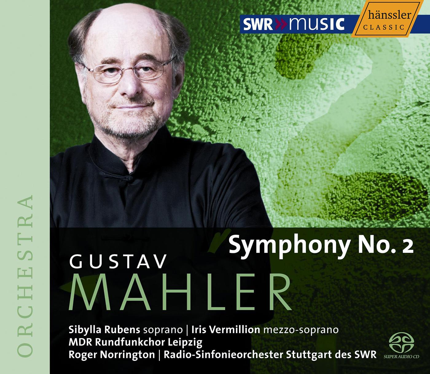 MAHLER, G.: Symphony No. 2, "Resurrection" (Rubens, Vermillion, Leipzig Radio Choir, Stuttgart Radio Symphony, Norrington)