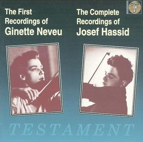 Ginette Neveu＆Josef Hsside