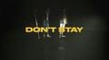 Don’t Stay专辑