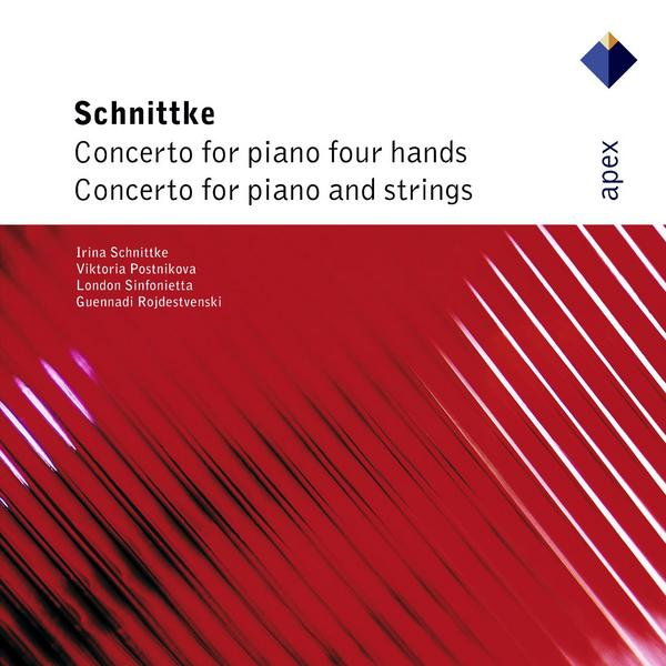 Schnittke : Concerto for Piano 4 Hands & Concerto for Piano & Strings  -  Apex