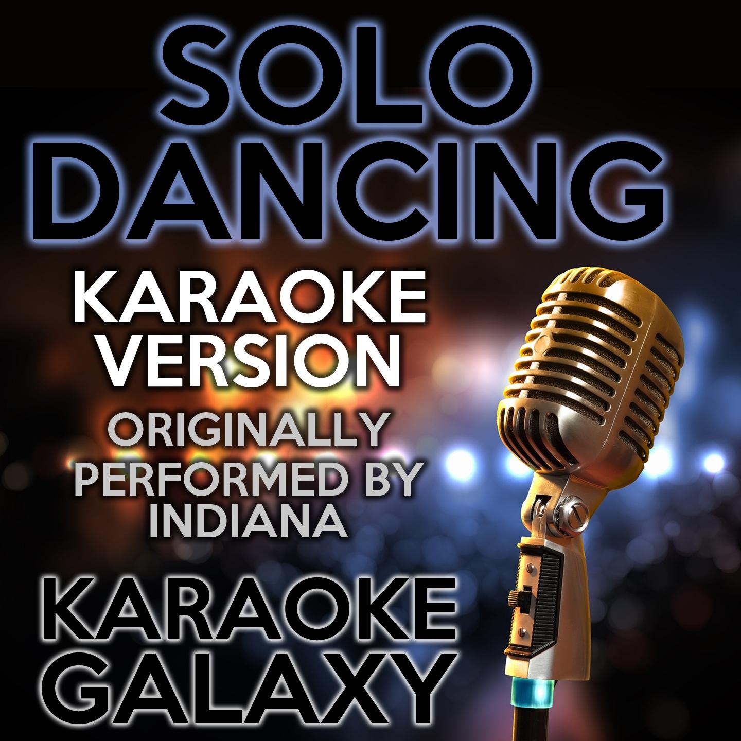 Solo Dancing (Karaoke Version)