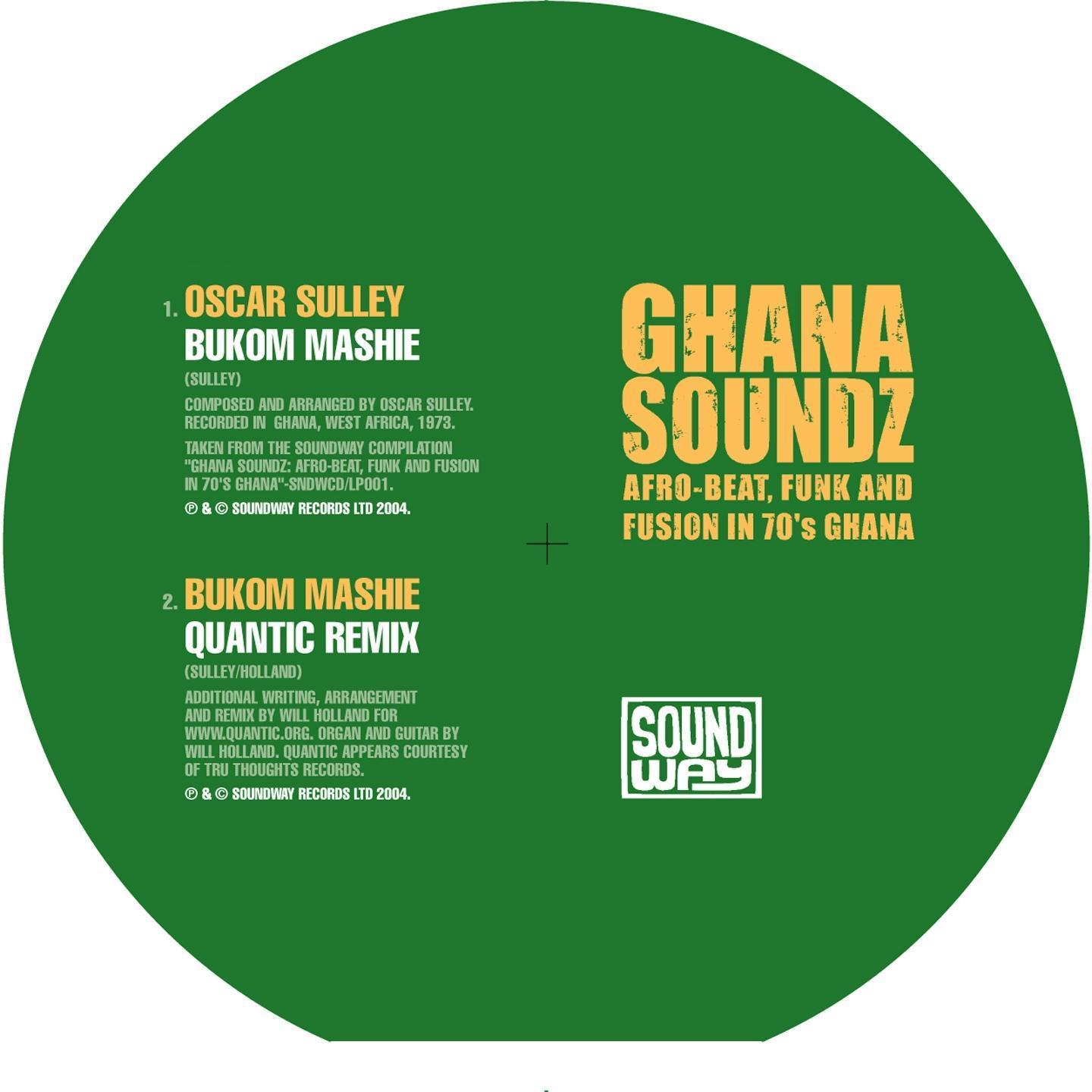 Bukom Mashie / Disco Africa (Soundway Records)