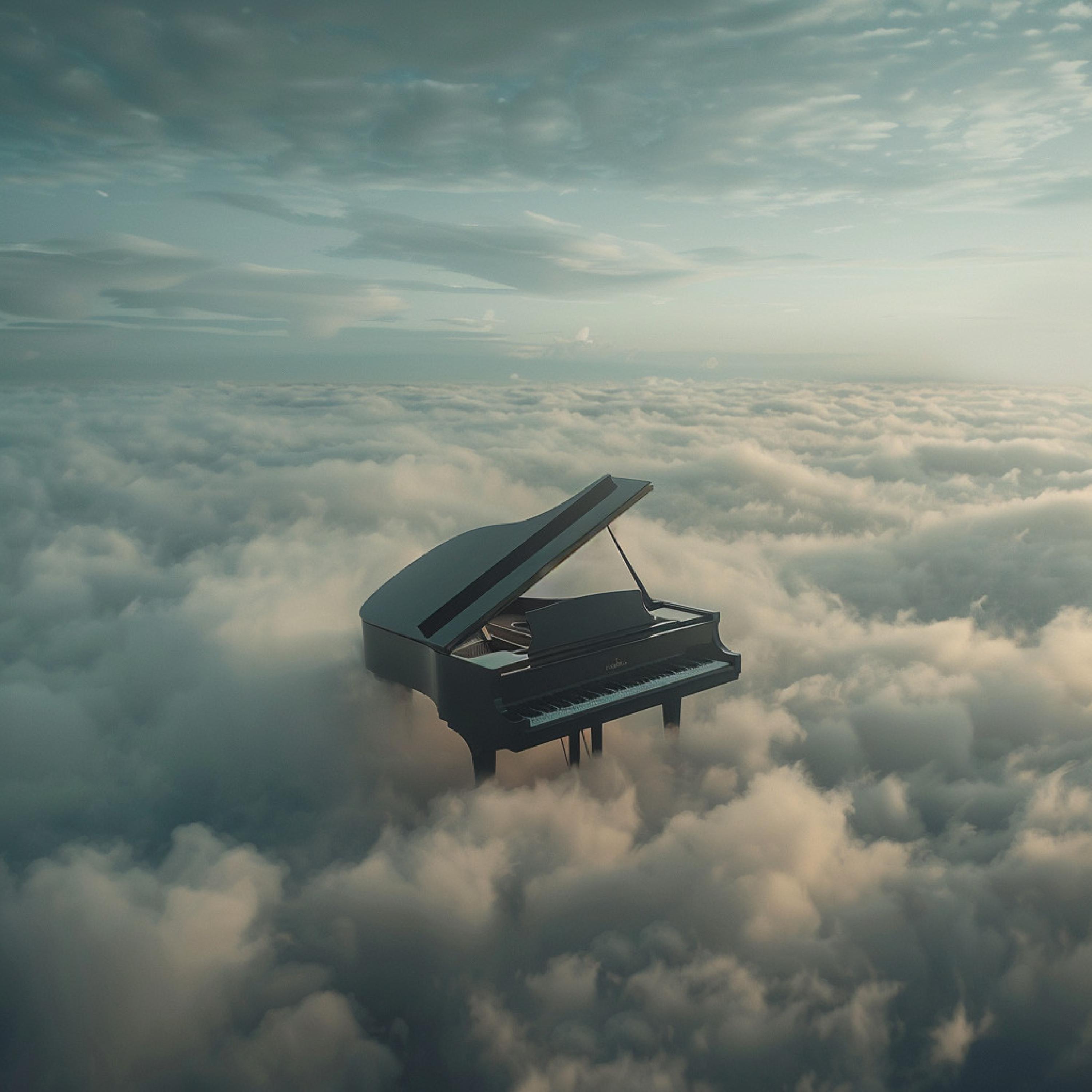 Piano Jazz Lujo - Serenidad En La Cima En Armonía De Piano