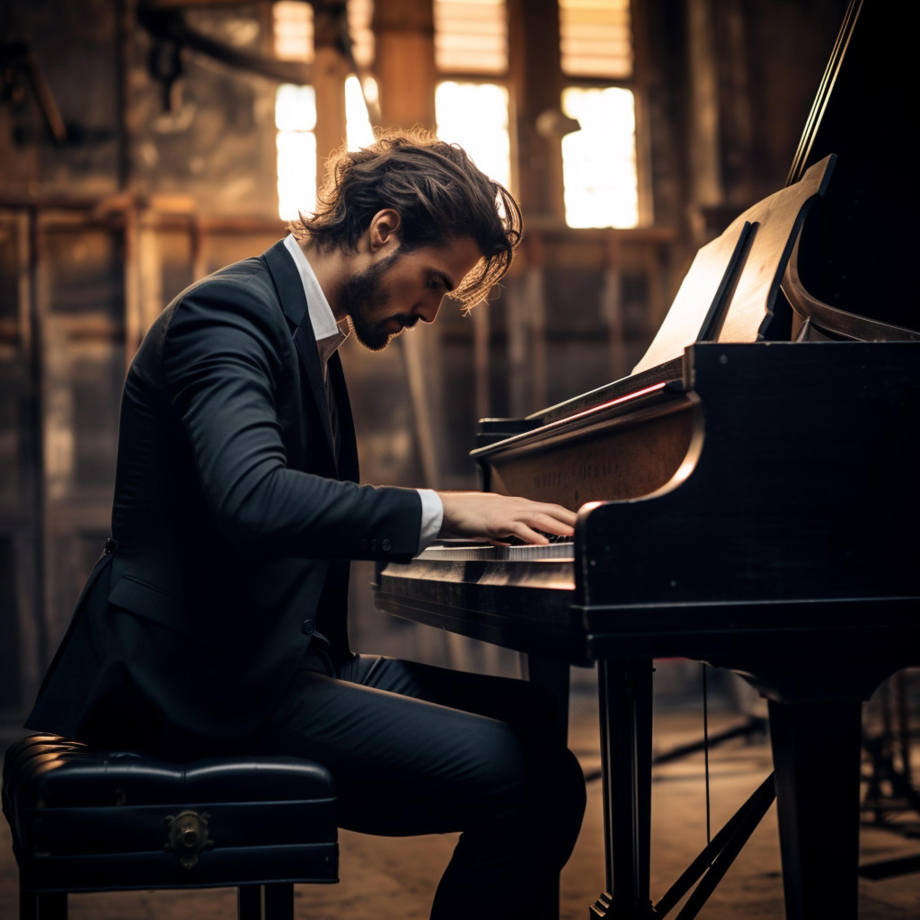 Jazz Relajante Clásico - Serenatas De Atención Plena Calmante: Enfoque Resonante Del Jazz En Piano