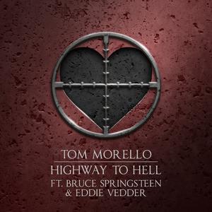 Tom Morello, Bruce Springsteen & Eddie Vedder - Highway to Hell (BB Instrumental) 无和声伴奏 （降3半音）