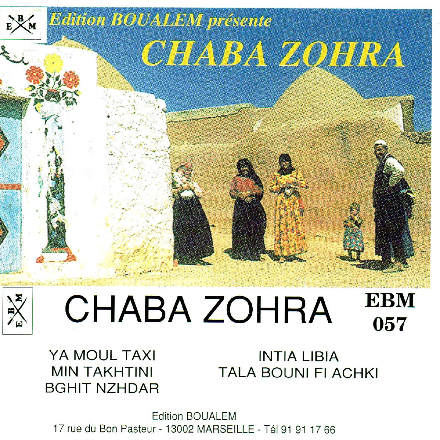 Chaba Zohra - Min Takhtini