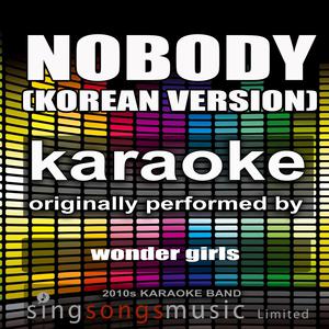 Wonder Girls - Nobody Korean Version （升2半音）