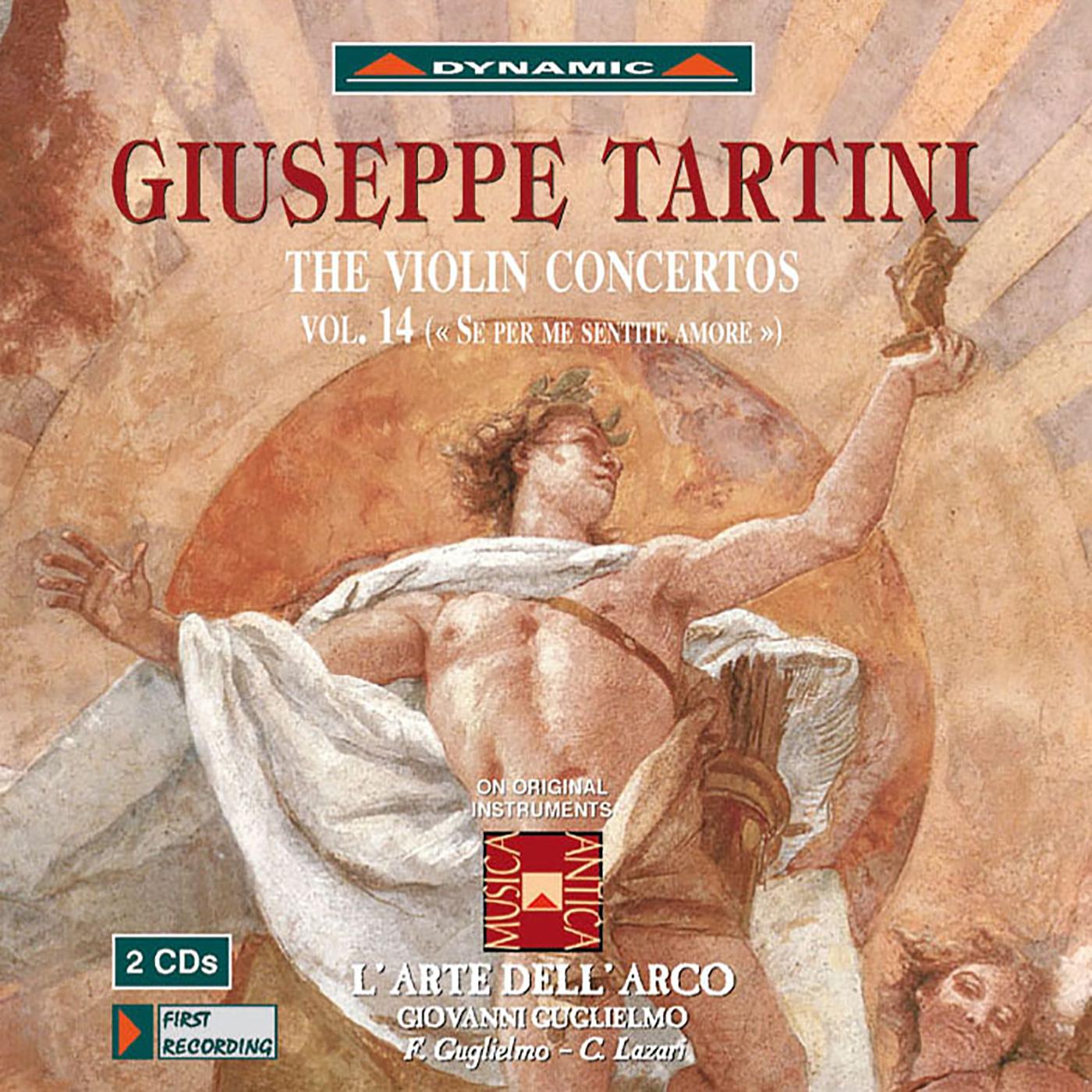 TARTINI, G.: Violin Concertos, Vol. 14 (L'Arte dell'Arco)- D. 7, 28, 31, 33, 34, 65, 68, 78, 102, 103, 107