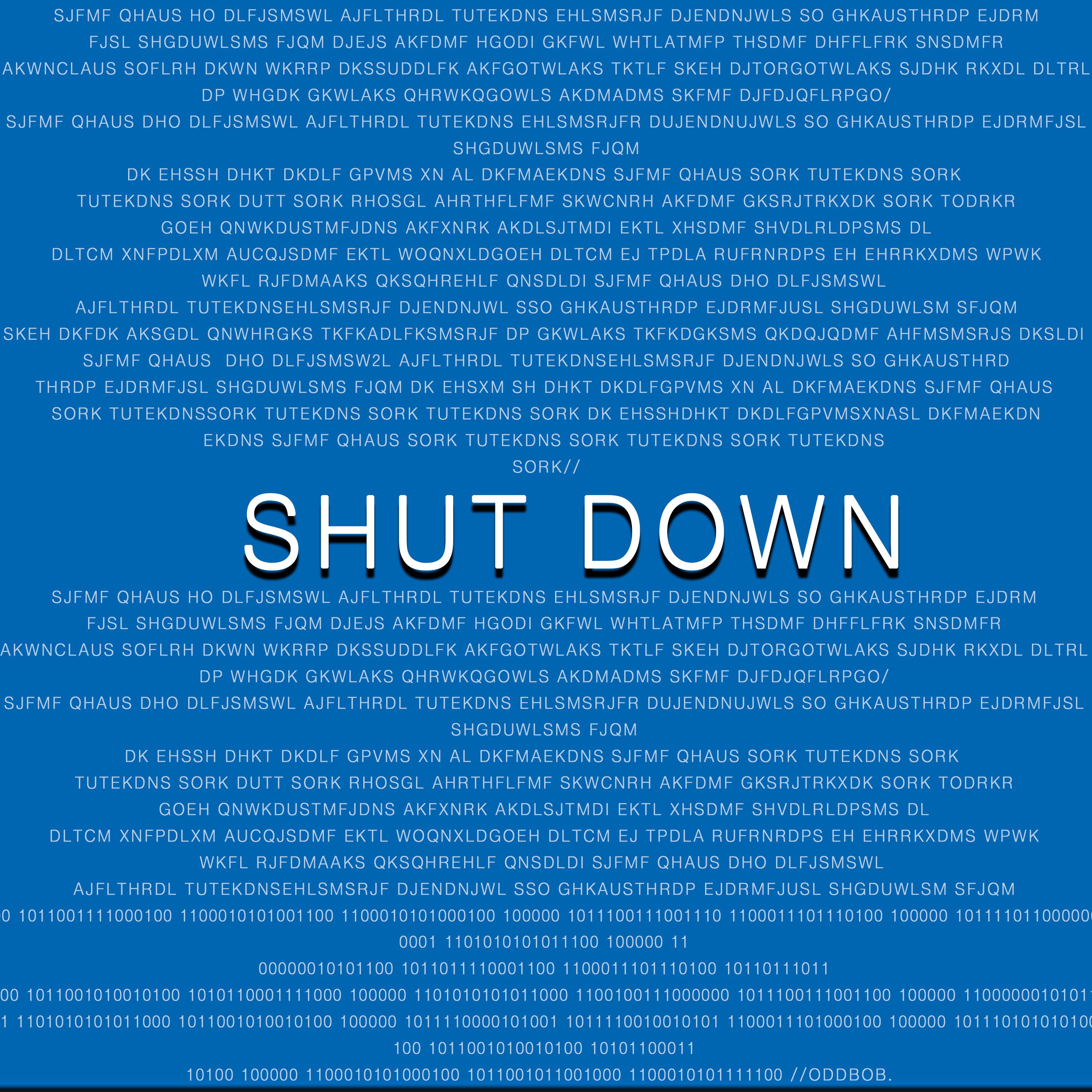 Shut Down专辑