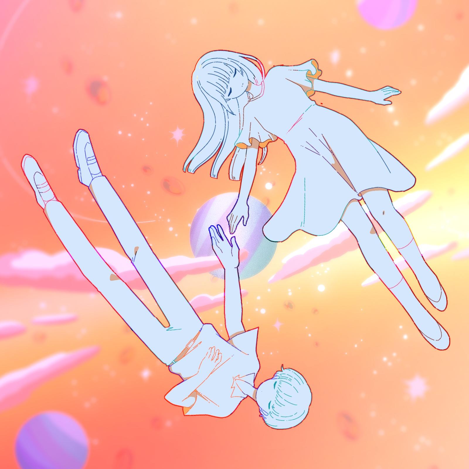 手を握っていて