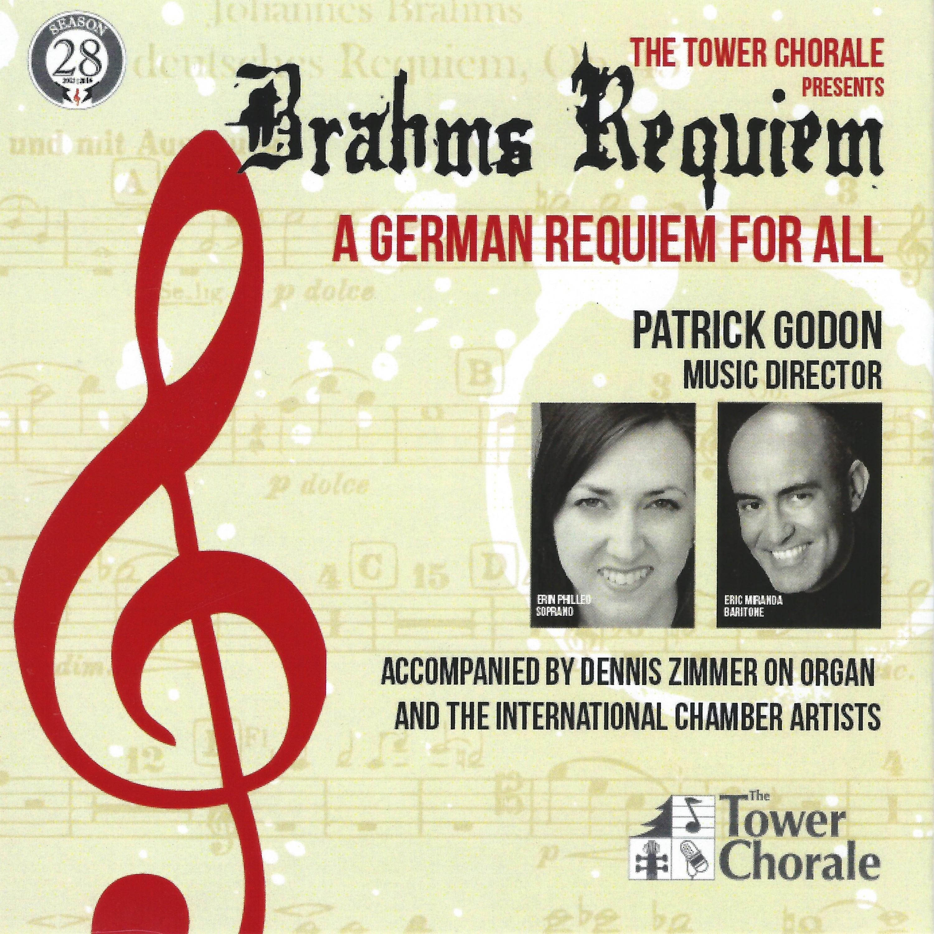 Brahms Requiem - St. Gregory the Great Church, Chicago, IL - March 9, 2014