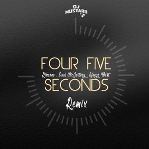 Rihanna、Kanye West - Four Five Seconds （降2半音）