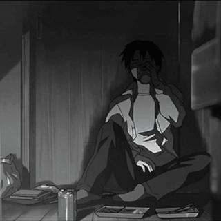 【丧】孤独的夜慢慢入睡