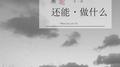 还能做什么专辑
