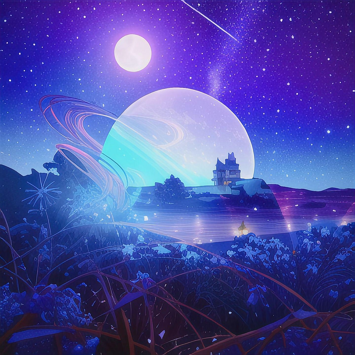 夜空中最亮的星