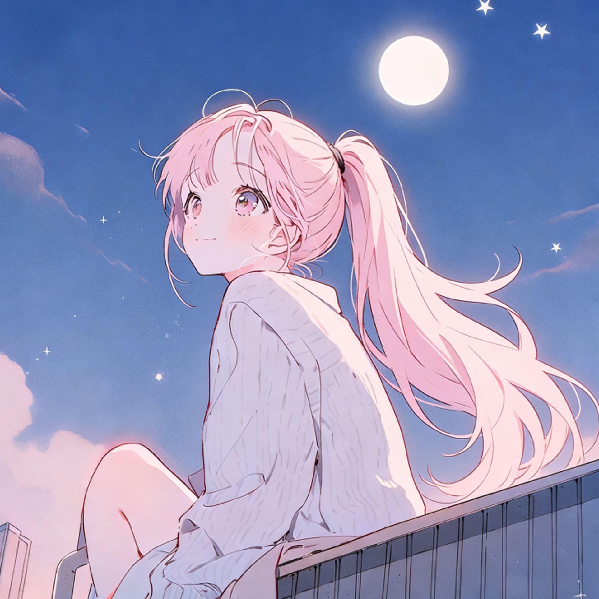 月色真美，你也是