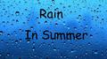 Southern Rain In Summer专辑