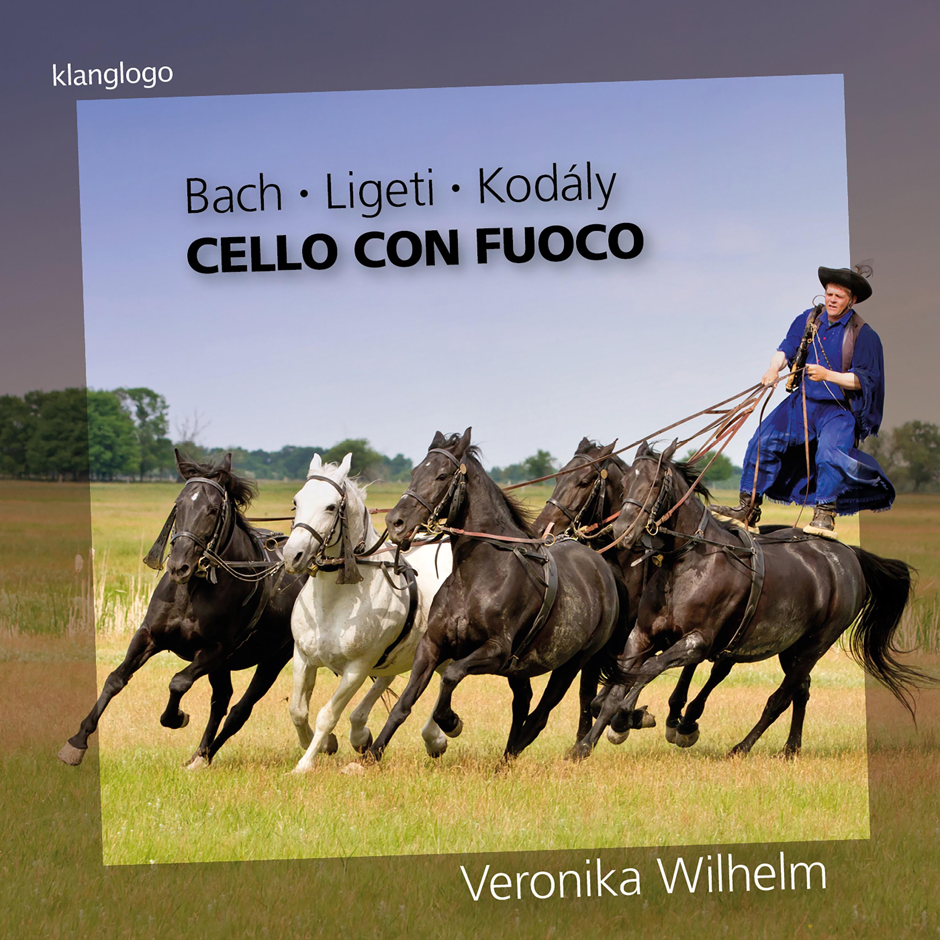 Violoncello: Suites and Sonatas by Johann Sebastian Bach, György Ligeti and Zoltán Kodály