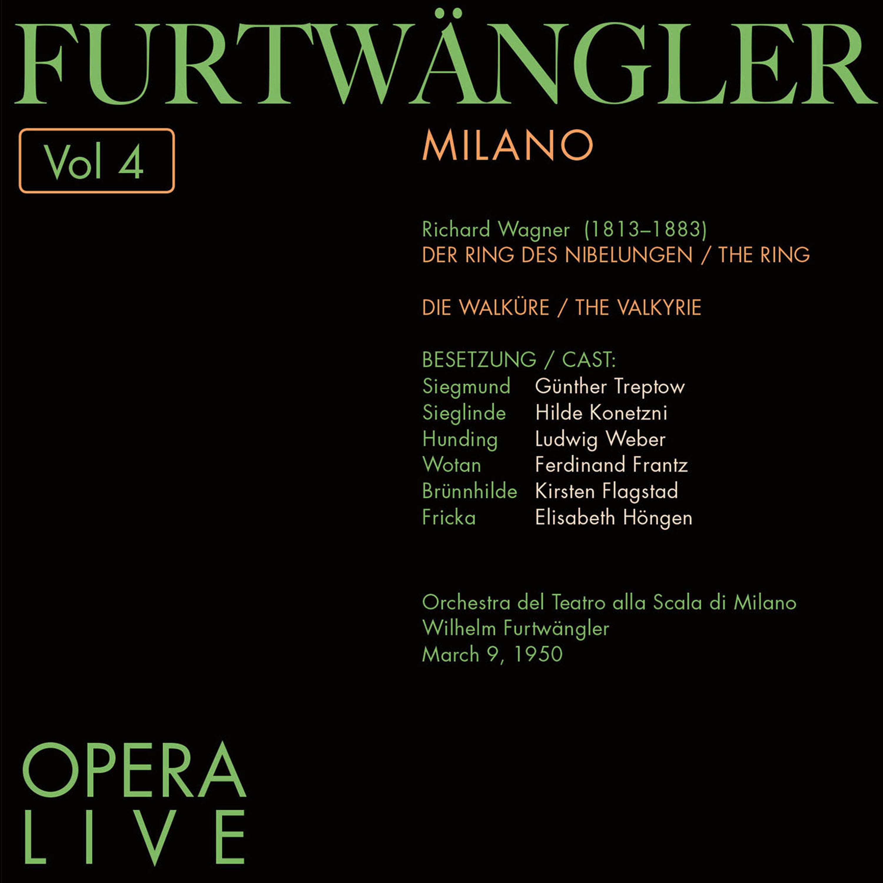 Furtwängler - Opera Live, Vol.4专辑