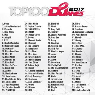 DJ Mag 百大DJanes top100