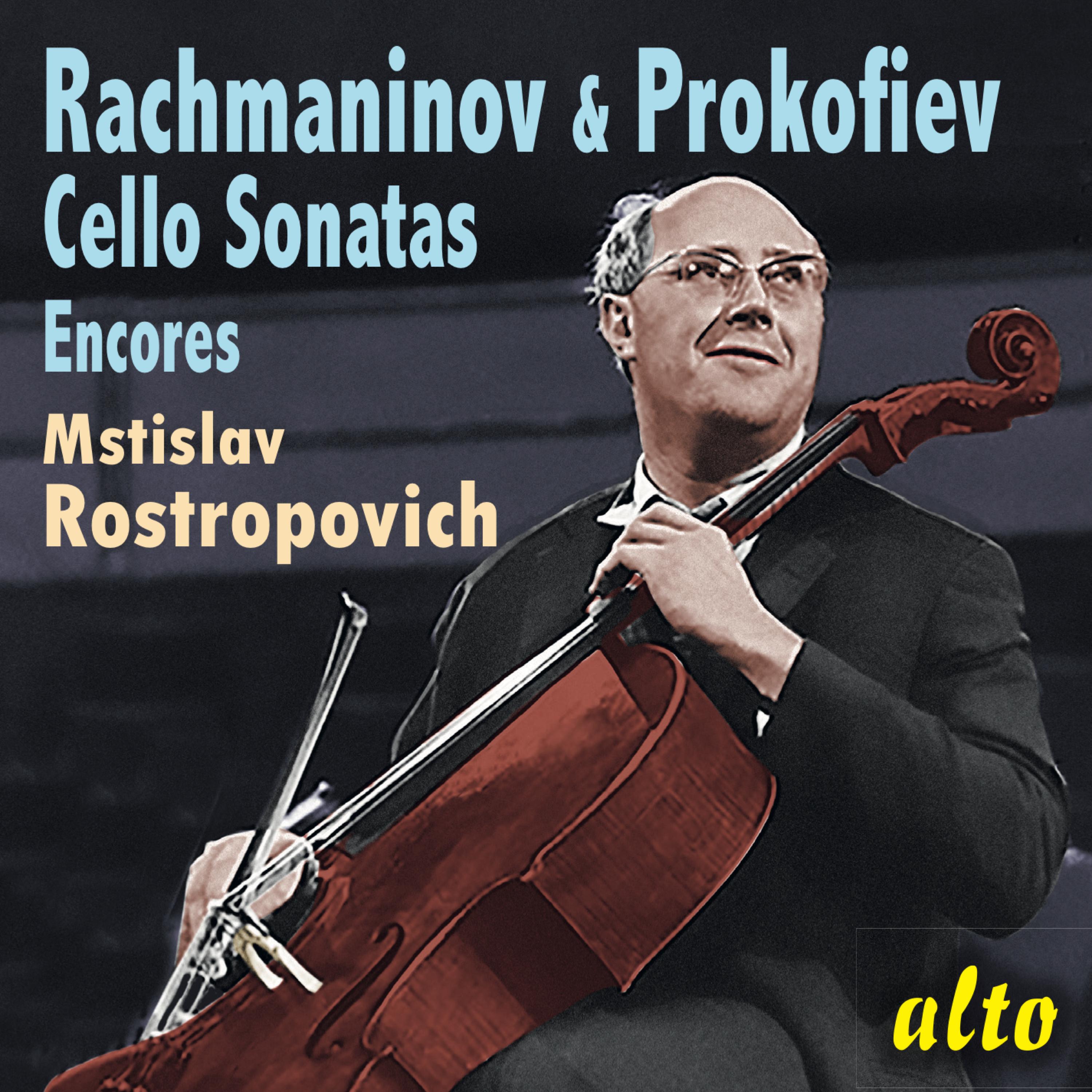 Rachmaninov & Prokofiev Cello Sonatas