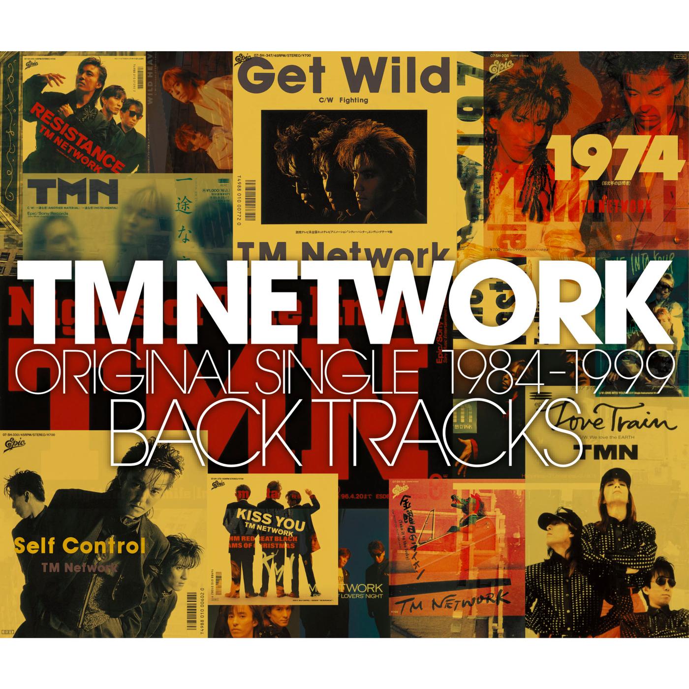 TM NETWORK ORIGINAL SINGLE BACK TRACKS 1984 - 1999