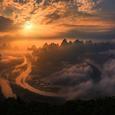 River flows in U.