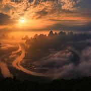 River flows in U.