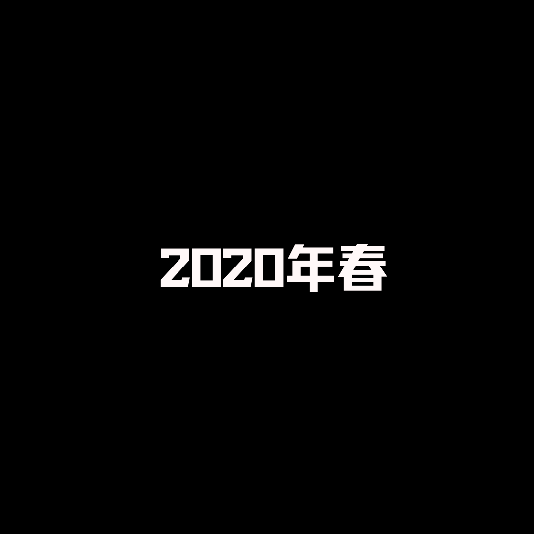 2020年春