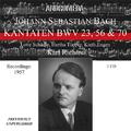 BACH, J.S.: Cantatas - BWV 23, 56, 70 (Schadle, Krebs, R. Price, Munich Bach Choir, Ein Kammerorches