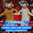 Criminal (As Featured in "Think One Sub Ahead" Subway Commercial) - Single