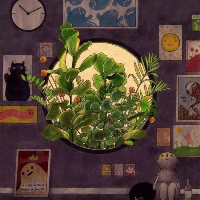 褪色 | 树曳月悬的时光角落