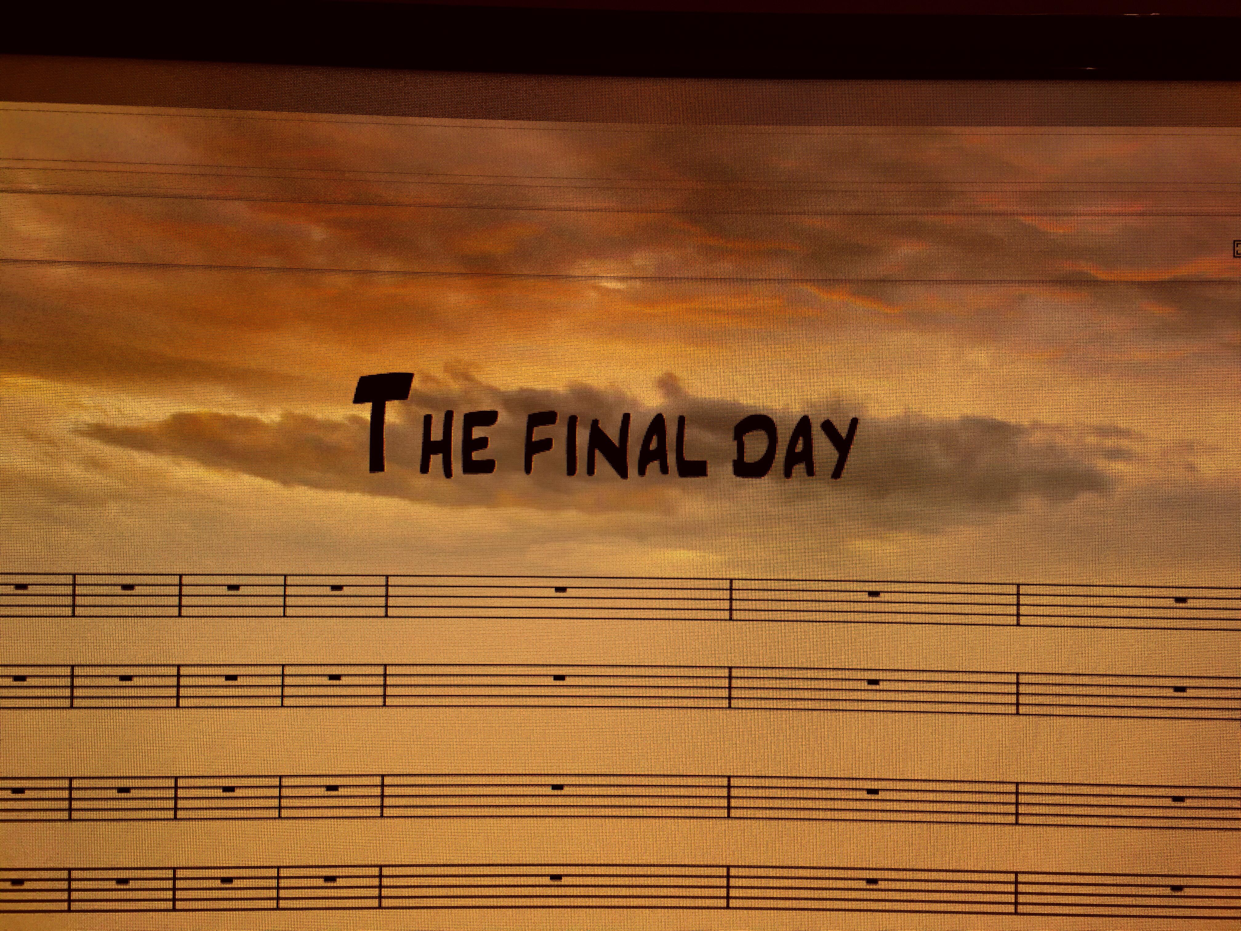 The final day专辑