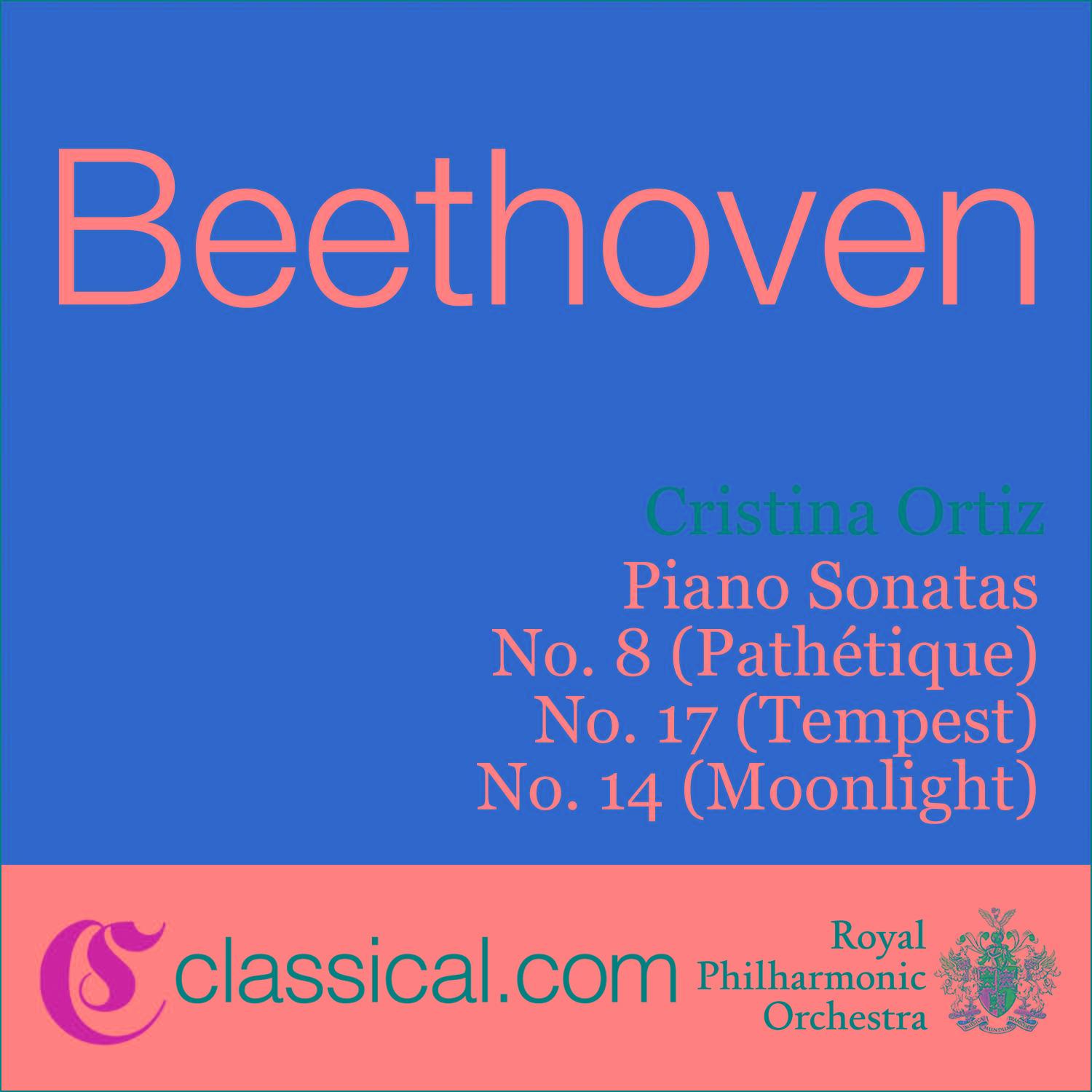 Ludwig van Beethoven, Piano Sonata No. 8 In C Minor, Op. 13 (Pathétique)