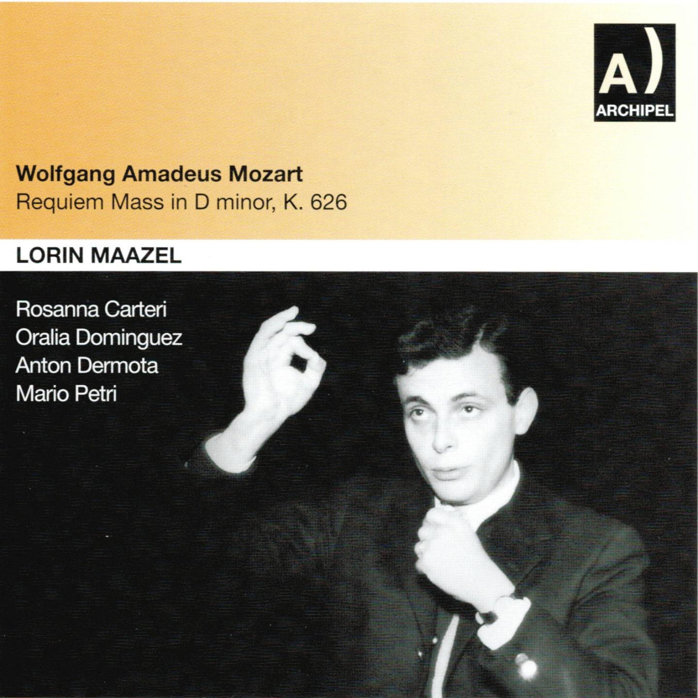 Wolfgang Amadeus Mozart : Requiem Mass, K. 626专辑