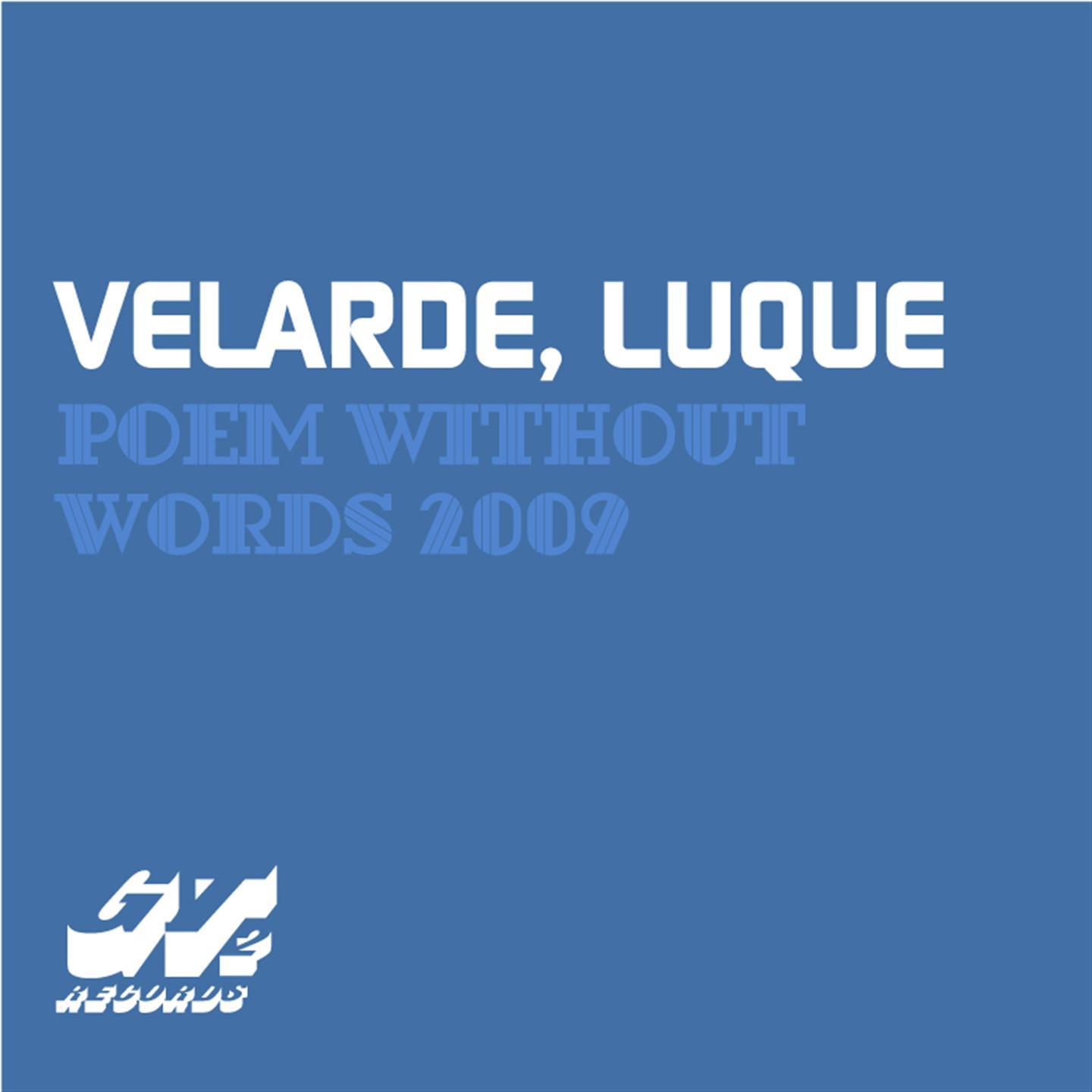 Velarde - Poem Without Words - 2009 (Drumatic 2.0)