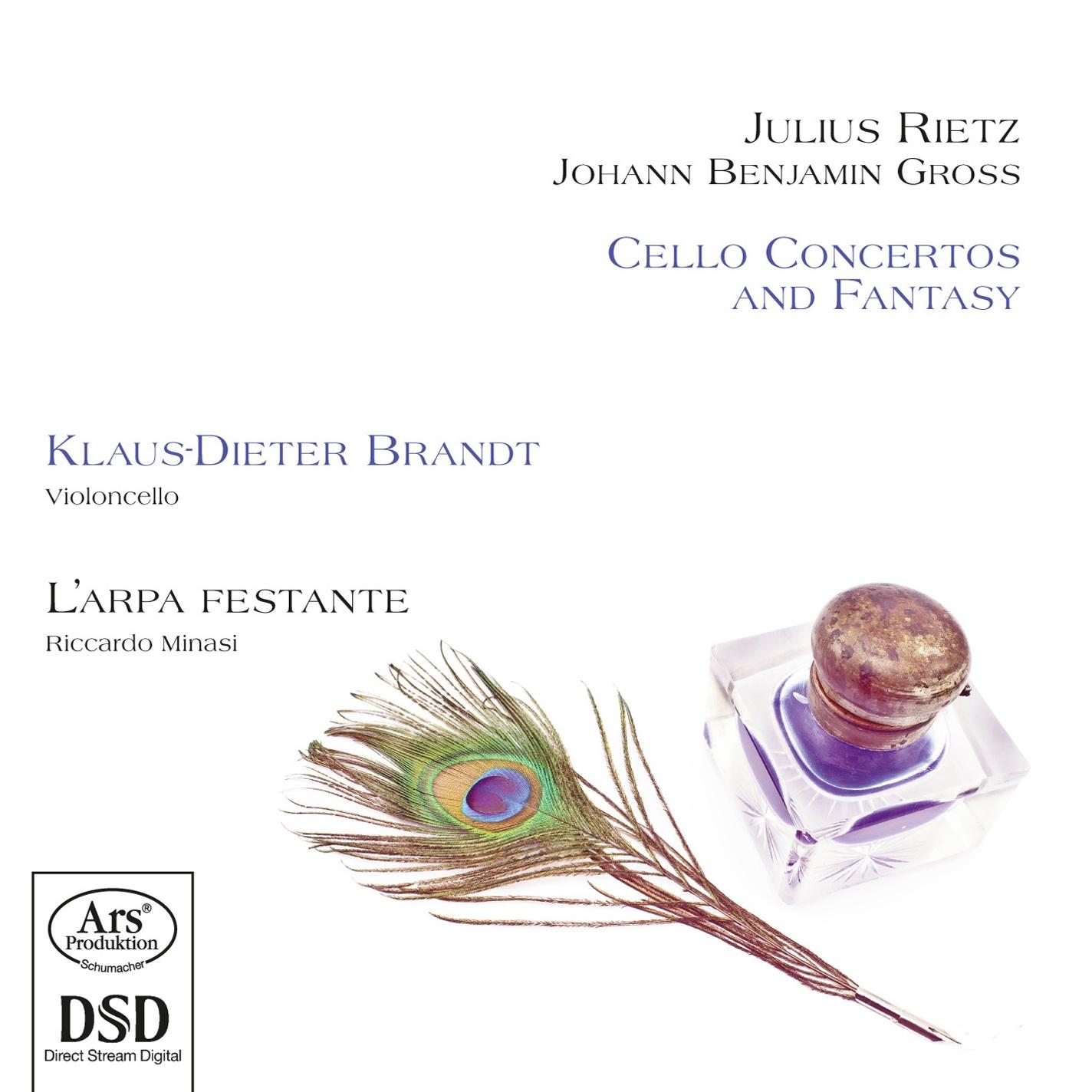 Rietz & Gross: Cello Concertos & Fantasy