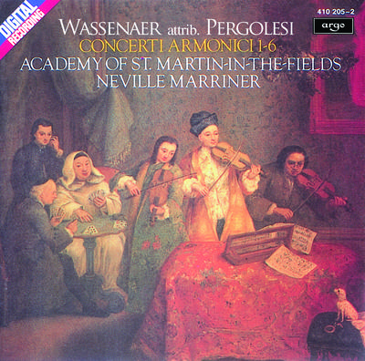 6 Concerti Armonici (formerly attributed to Pergolesi)专辑