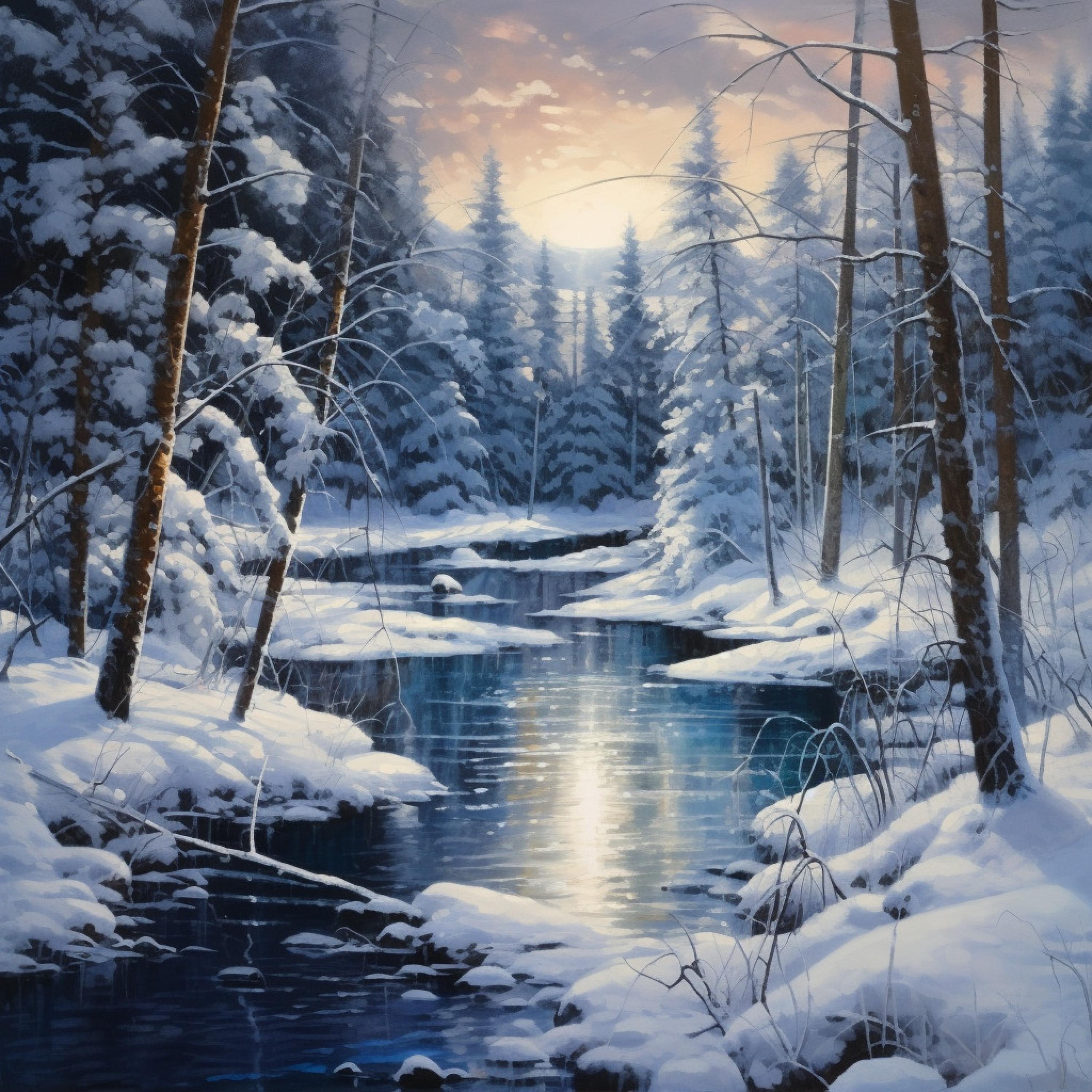 Stereo Creek - Frozen Stream's Gentle Echoes