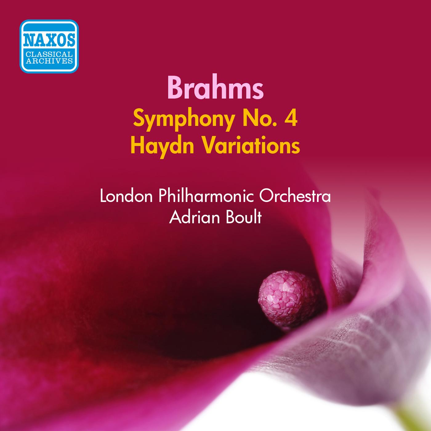 BRAHMS: Symphony No. 4 (Boult) (1955)