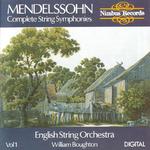 Mendelssohn: Complete String Symphonies, Vol. 1专辑