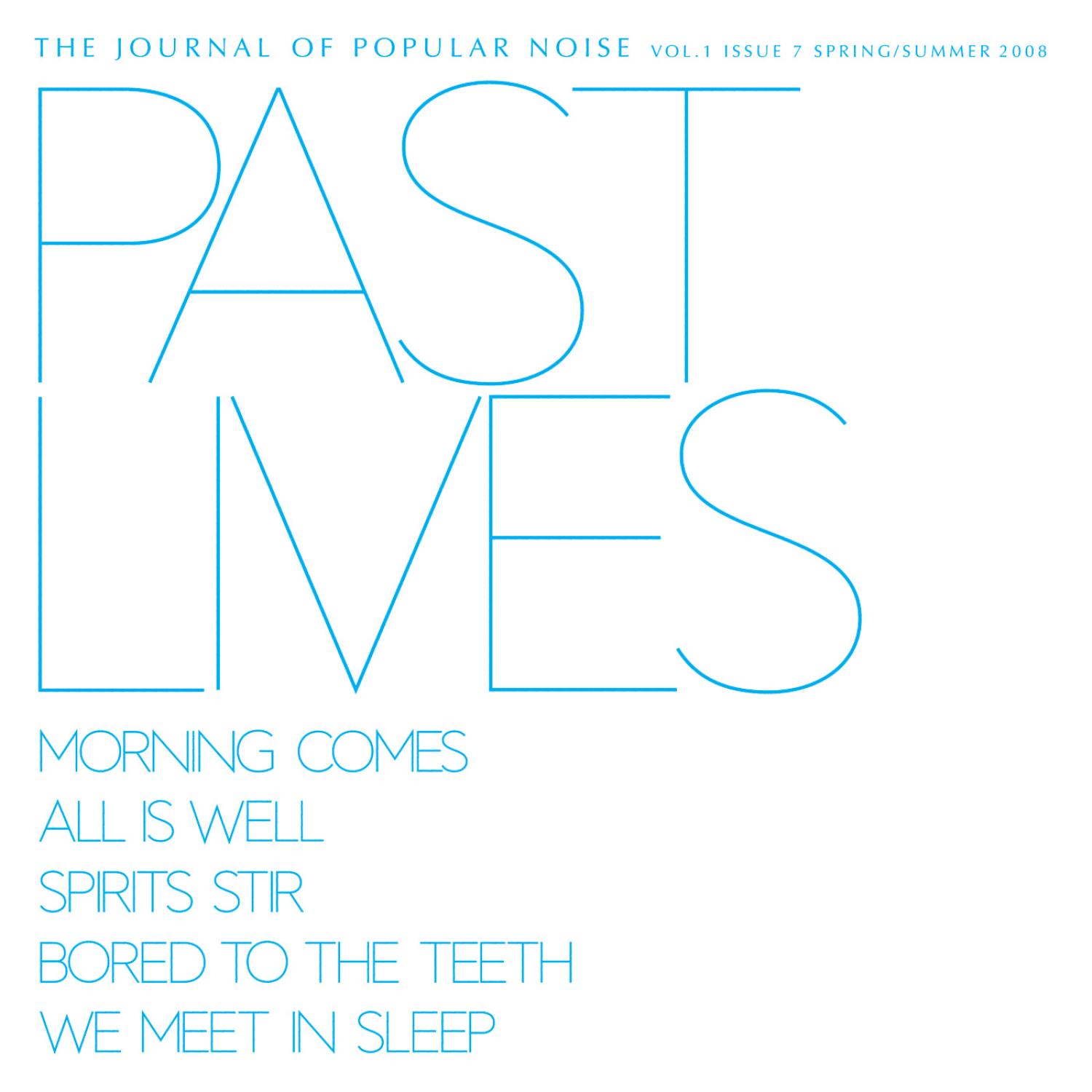 Journal of Popular Noise - Issue 7