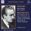 MOZART: Piano Sonatas / BEETHOVEN: Variations (Arrau) (1941)