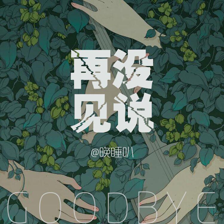 没说再见