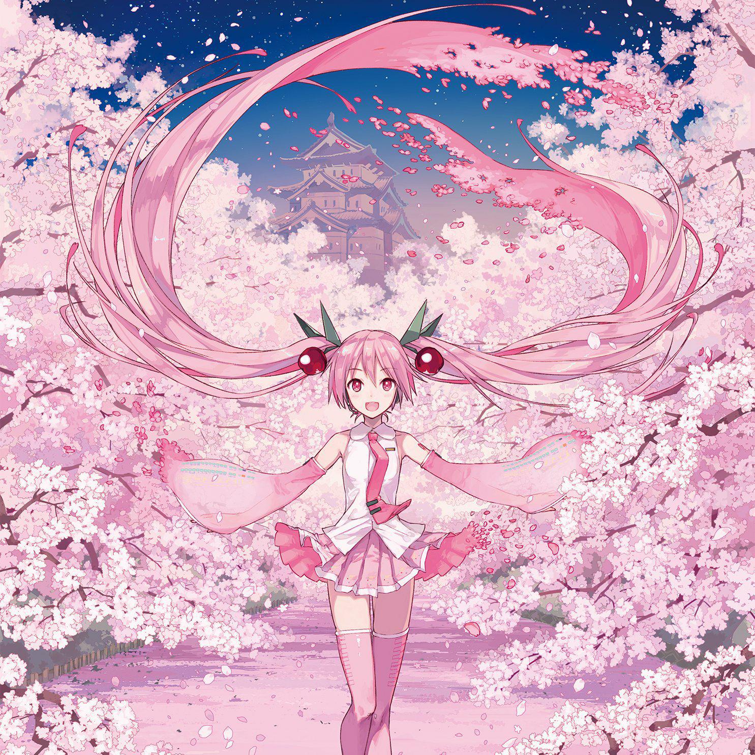 Sakura Miku aesthetic