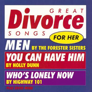 Men - The Forester Sisters (PT karaoke) 带和声伴奏 （升5半音）