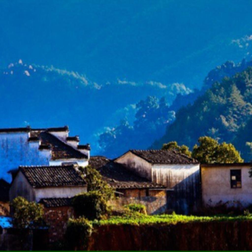 空山寂寂、悠、蓝