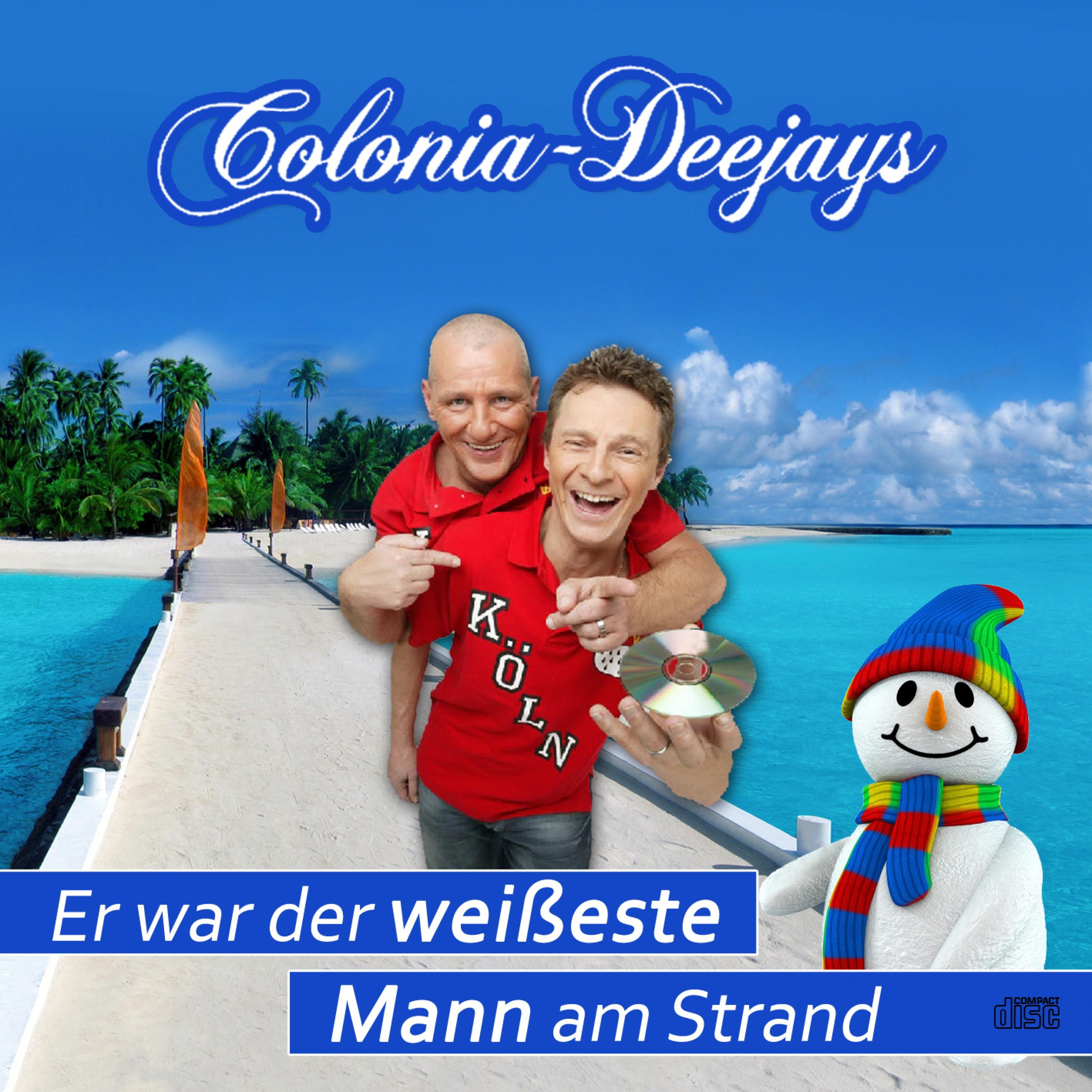 Er War Der Weisseste Mann Am Strand