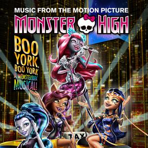 Fright Song - Monster High (Karaoke Version) 带和声伴奏 （升7半音）