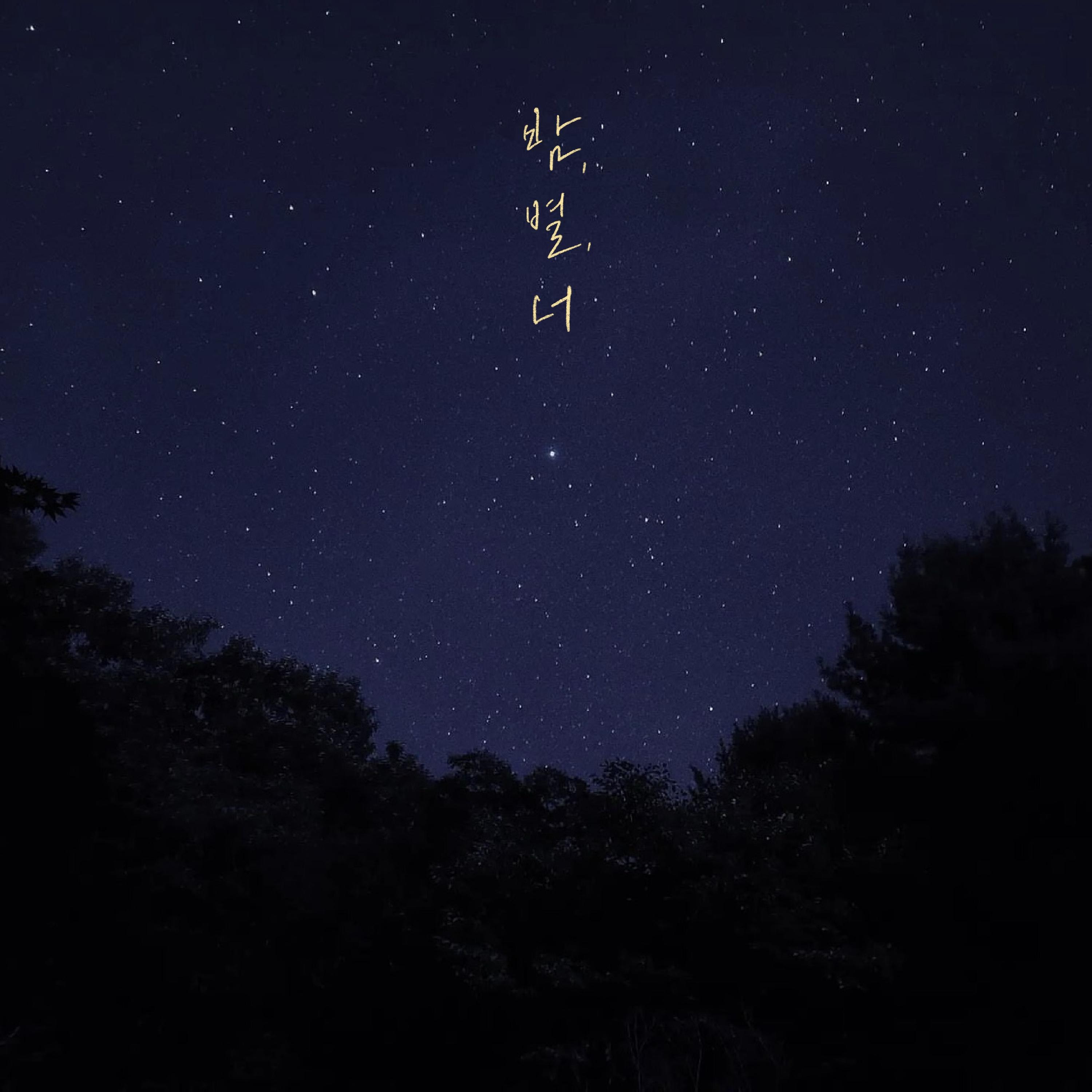 밤, 별, 너